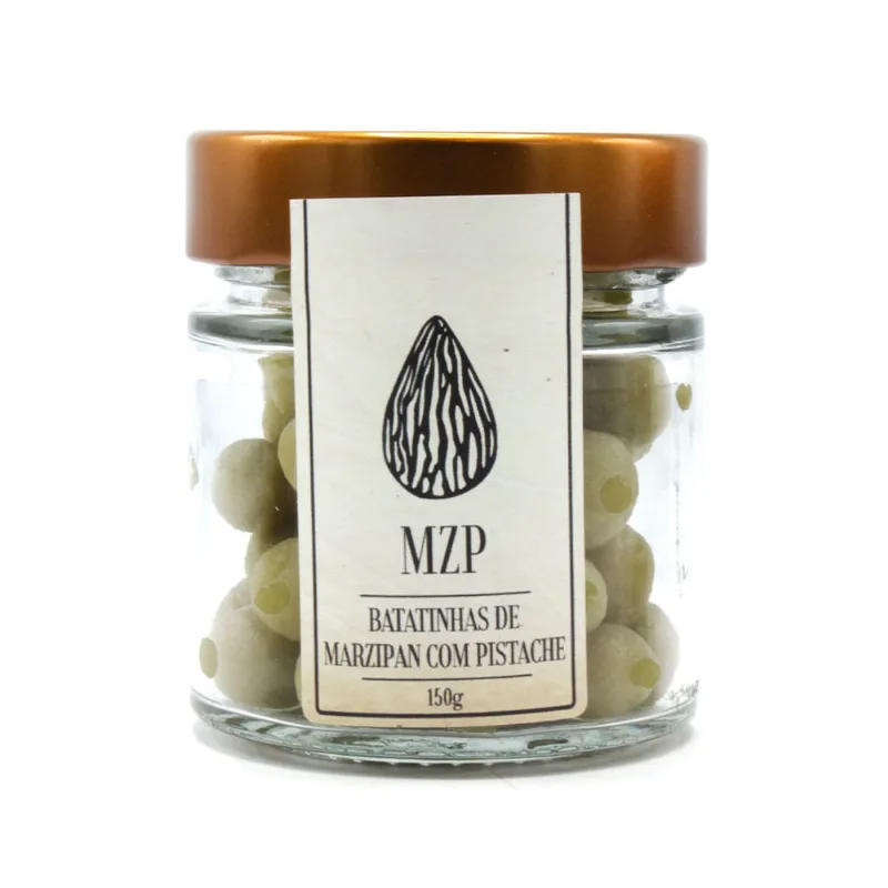 Batatinhas de Marzipan com Pistache Mzp 150g