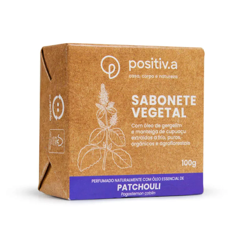 Sabonete Vegetal Positiva Patchouli 100g