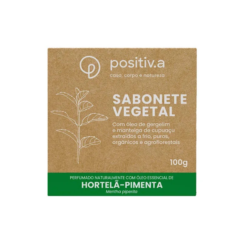 Sabonete Vegetal Hortelã Pimenta 100g