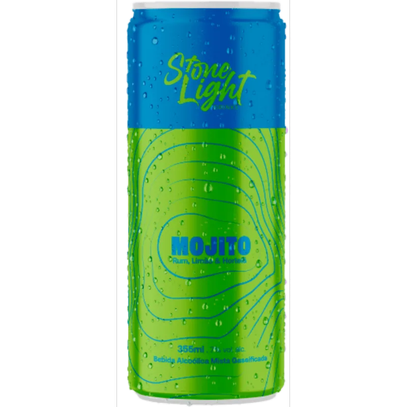 BEB MISTA STONE LIGHT 355ML-LT MOJITO