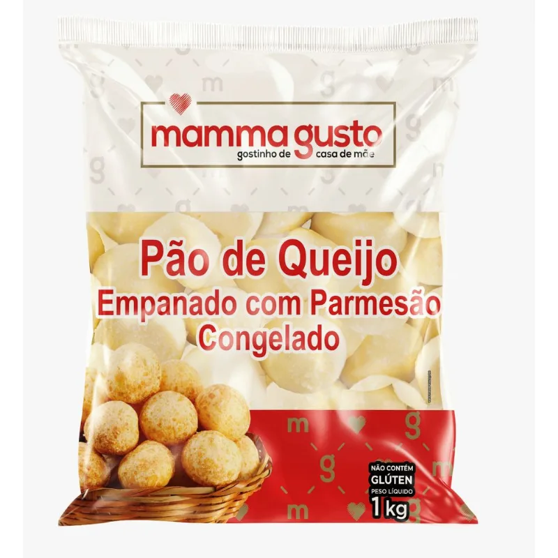 PAO QUEIJO MAMMA GUSTO 1KG PARMESÃO