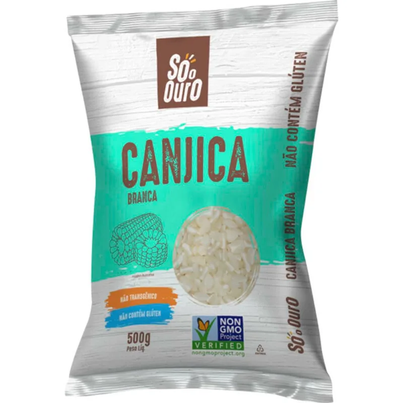 Canjica Branca Só o Ouro 500g