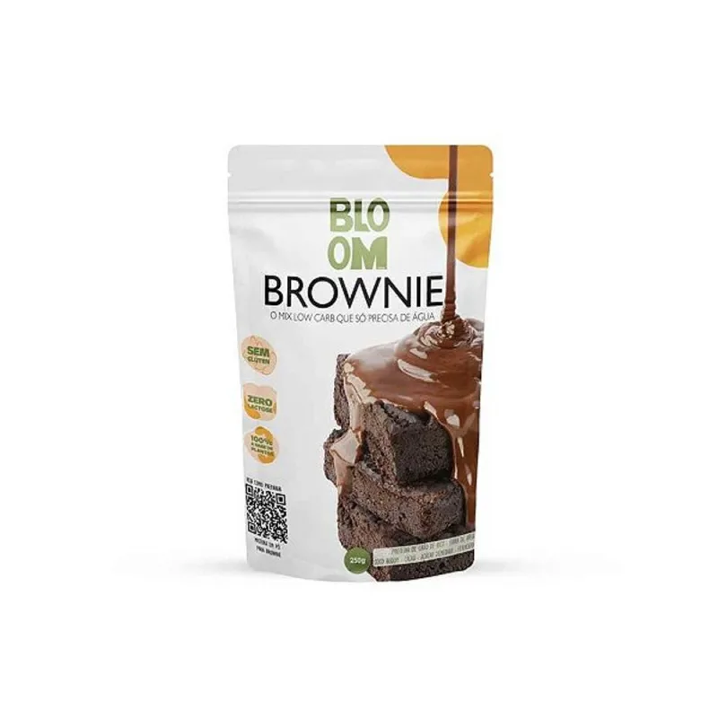 Mistura Para Brownie Bloom Brasil 250g - Não Informado