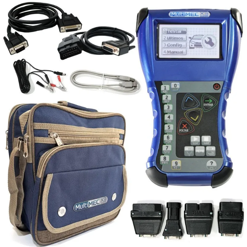 Scanner Automotivo Portátil Para Diagnóstico - X3 Multimec