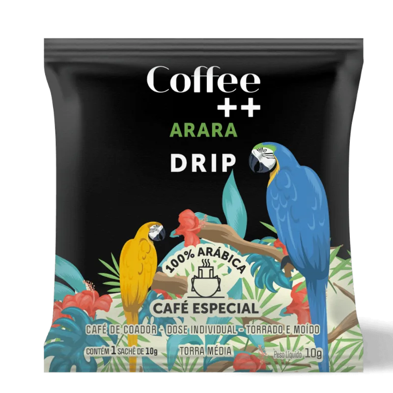 Café Coffee ++ Edição Especial Arara Drip Coffee 10g