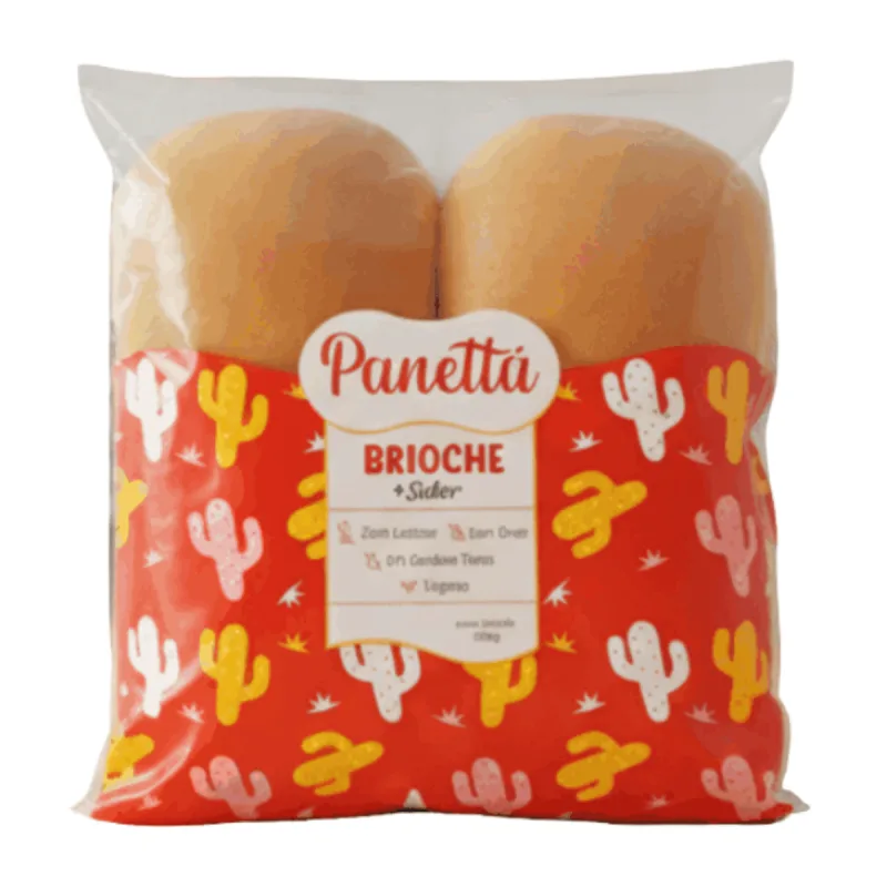 Pão de Hambúguer Brioche Panettá 200g - Panetta