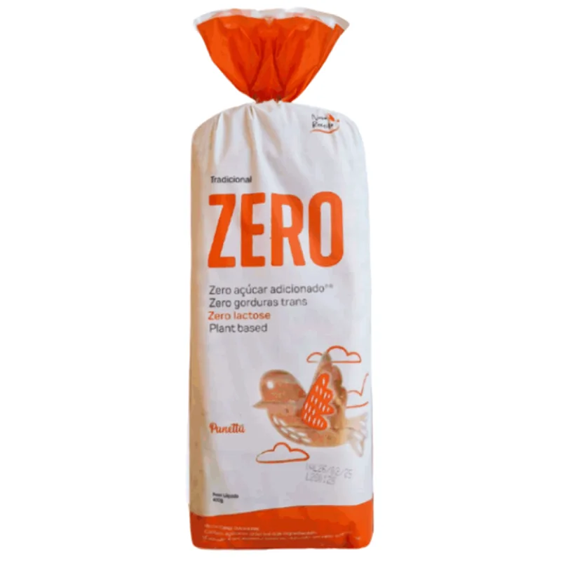 Pão de Forma Panettá Zero Açúcar Tradicional 400g - Panetta