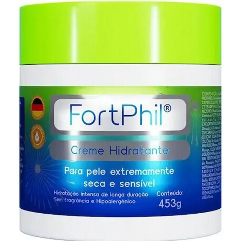 Creme Hidratante Pele Extremamente Seca e Sensivel 453g Fortphil