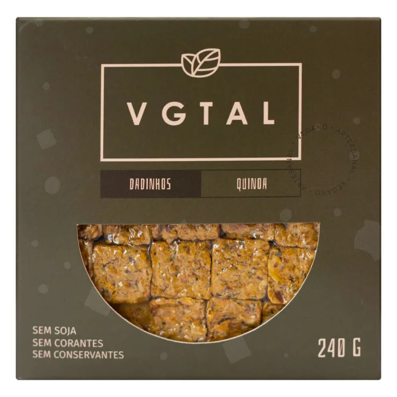 Dadinho de Quinoa Vgtal Caixa 240g