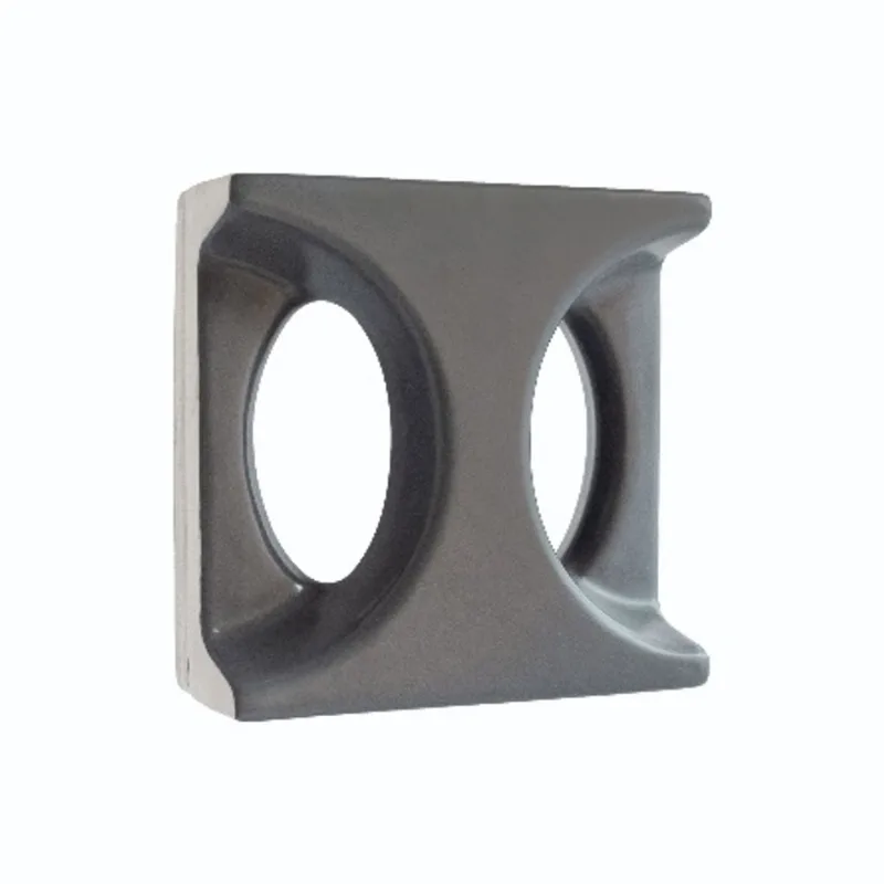 Elemento Vazado Cobogó Eclipse 20x20cm Carbono Acetinado Essenza