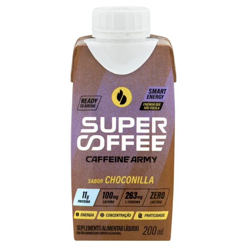 Supercoffee Caffeine Army Ready To Drink Choconilla 200ml
