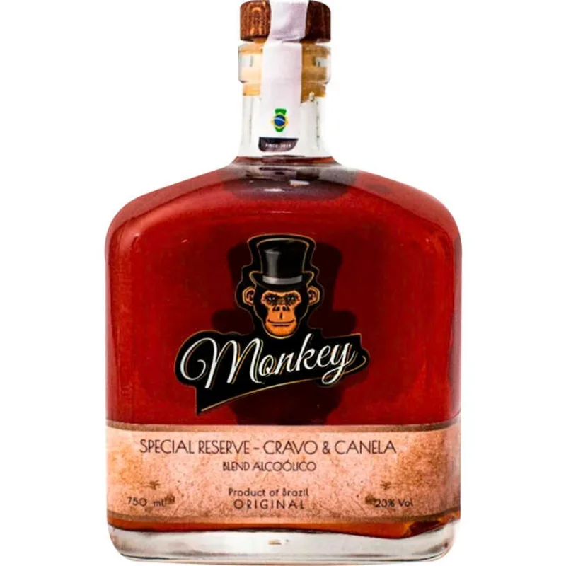 Licor Monkey Cravo e Canela 750ml