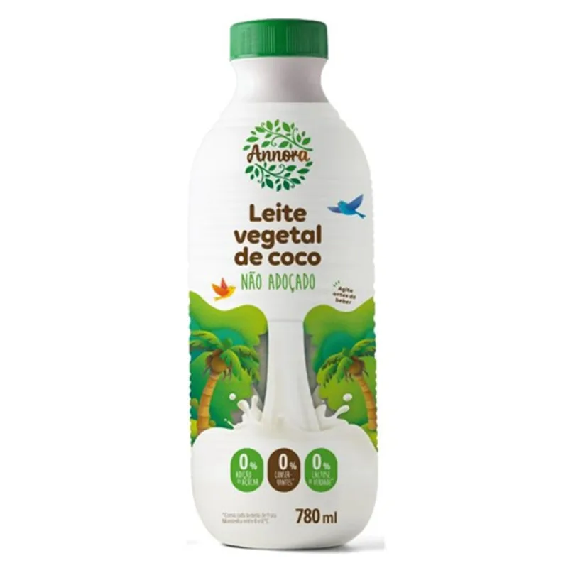 Leite de Coco Sem Açúcar Annora 780ml - Annora