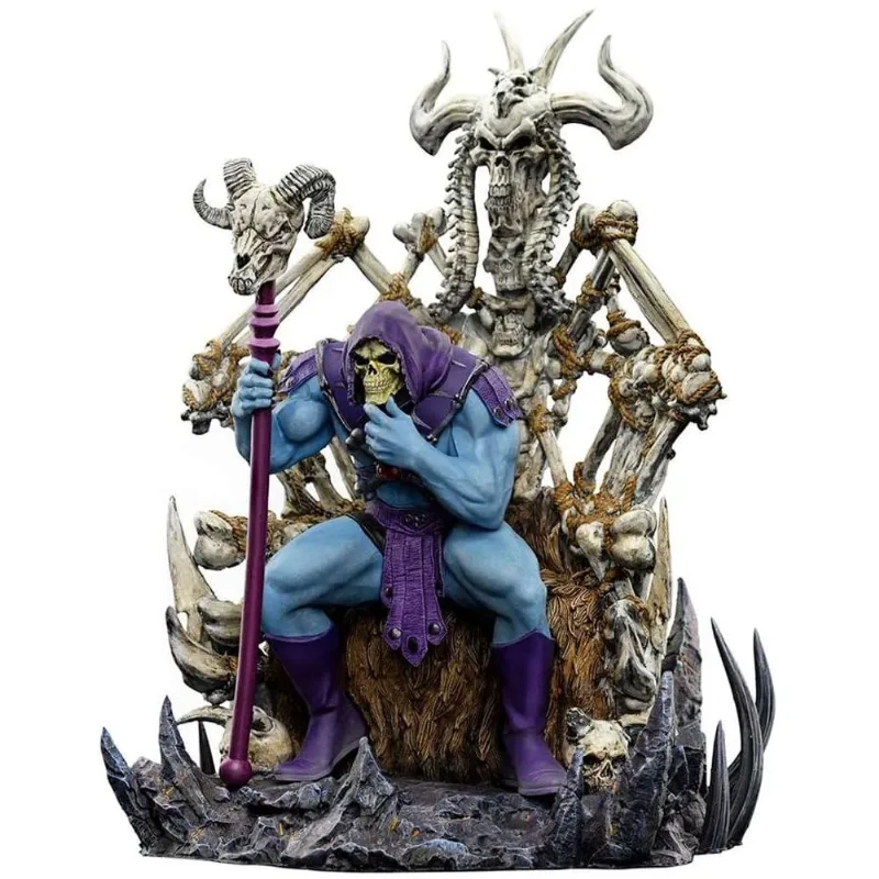 Skeletor on Throne (Deluxe) - Masters of the Universe - Art Scale 1/10 - Iron Studios