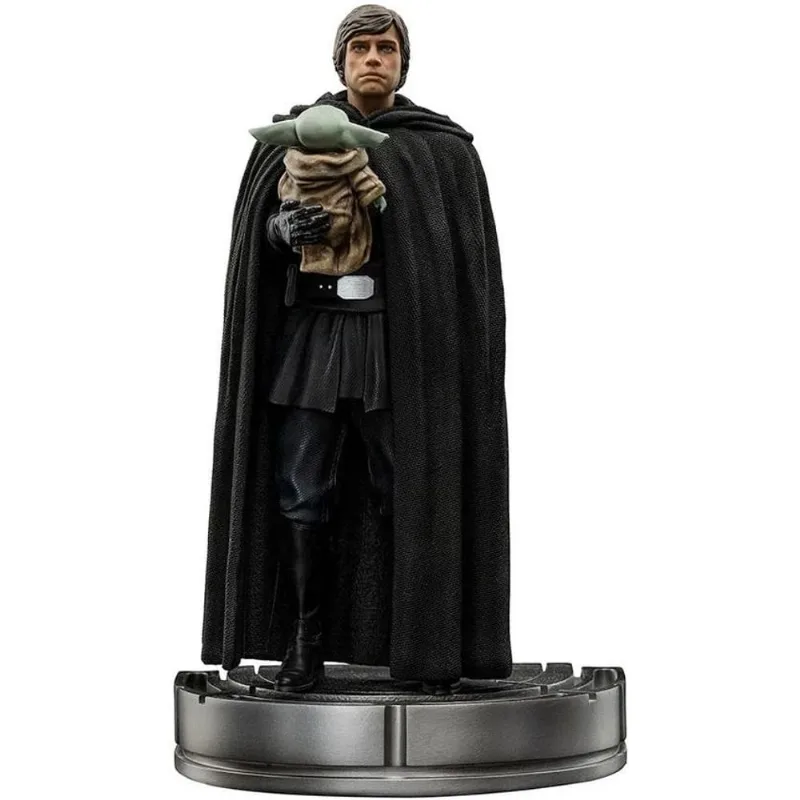 Luke Skywalker and Grogu - The Mandalorian - Art Scale 1/10 - Iron Studios