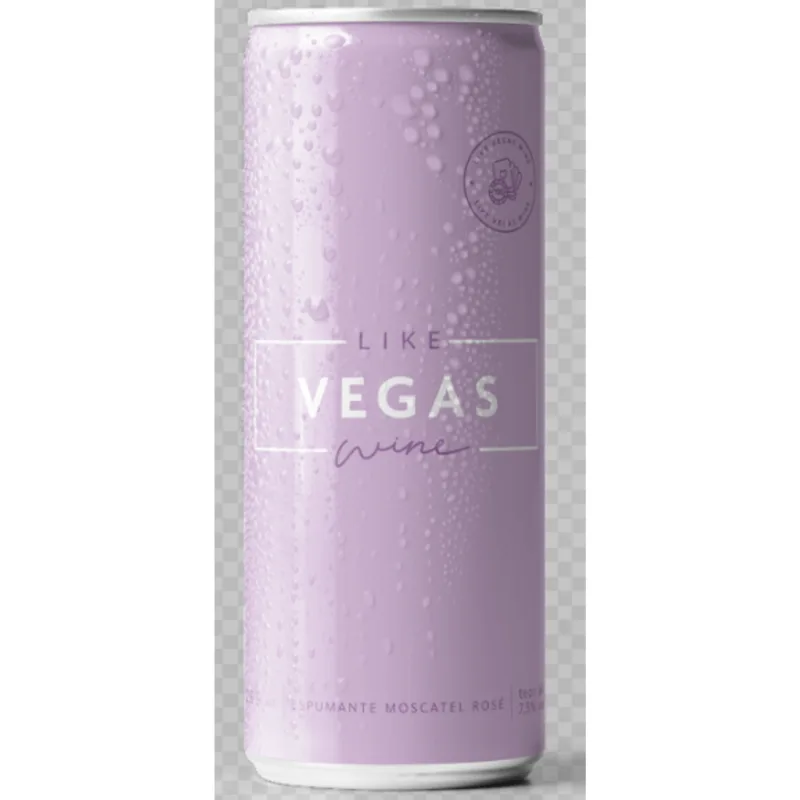 Espumante Like Vegas Rose Moscatel Frutas Vermelhas 269ml