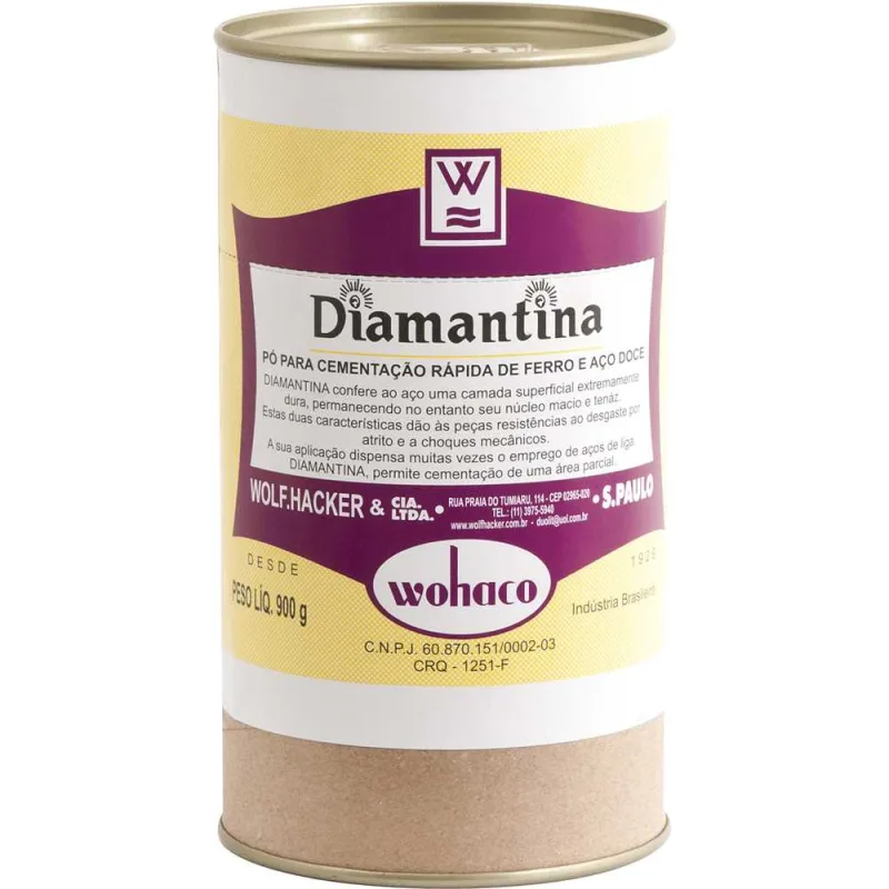 Pó para Cementação 900g Diamantina - Wolf Hacker - DIAMANTINA