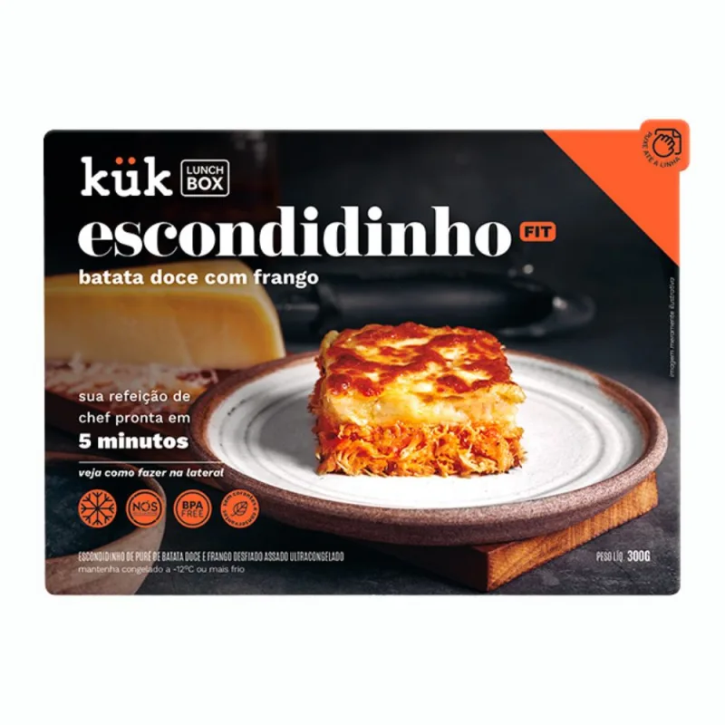Escondidinho Fit de Batata Doce com Frango Kük 300g - Kük