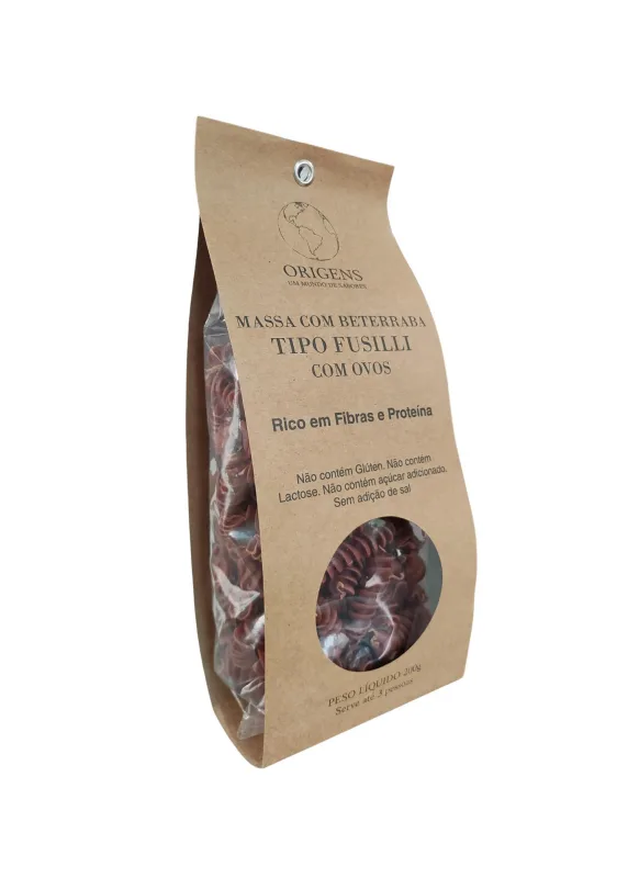 Fusilli De Beterraba 200g - Origens - Não Informado
