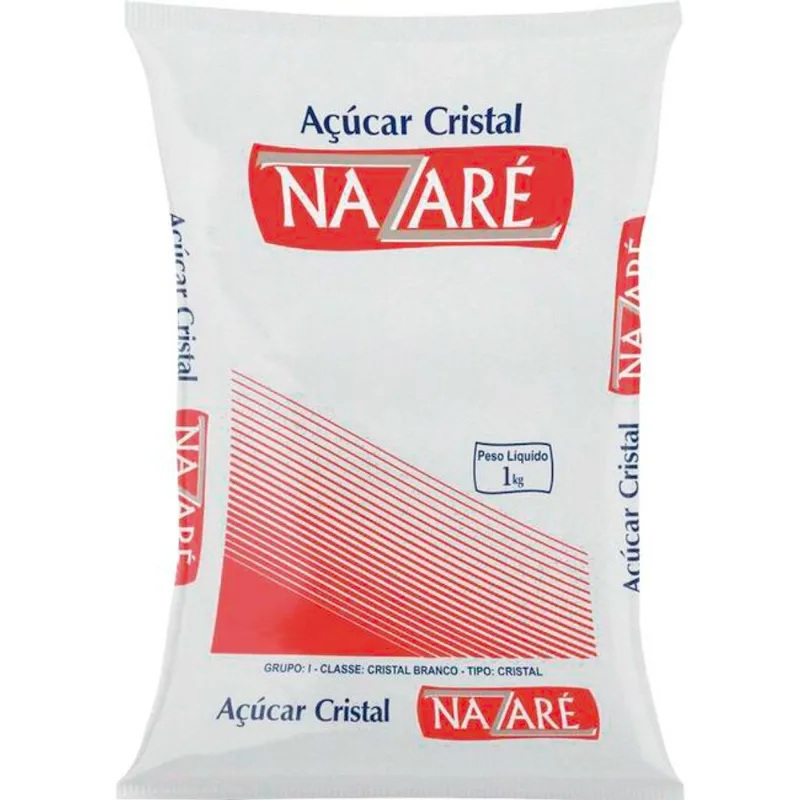 Açúcar Cristal Nazaré 1kg