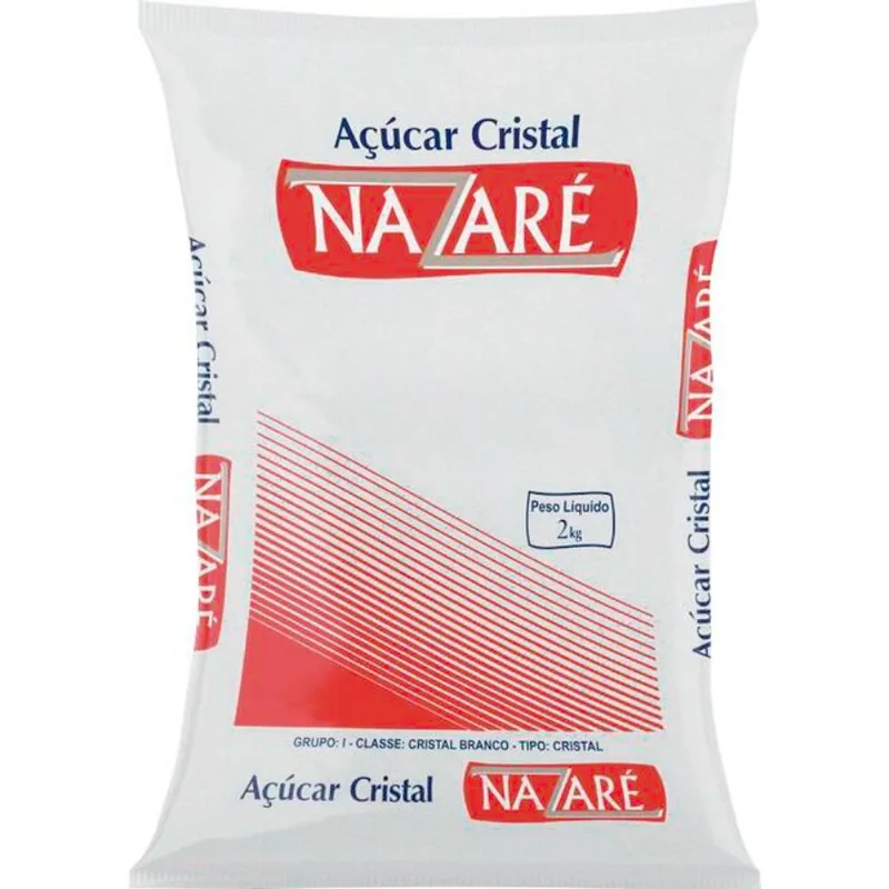 Açúcar Cristal Nazaré 2kg