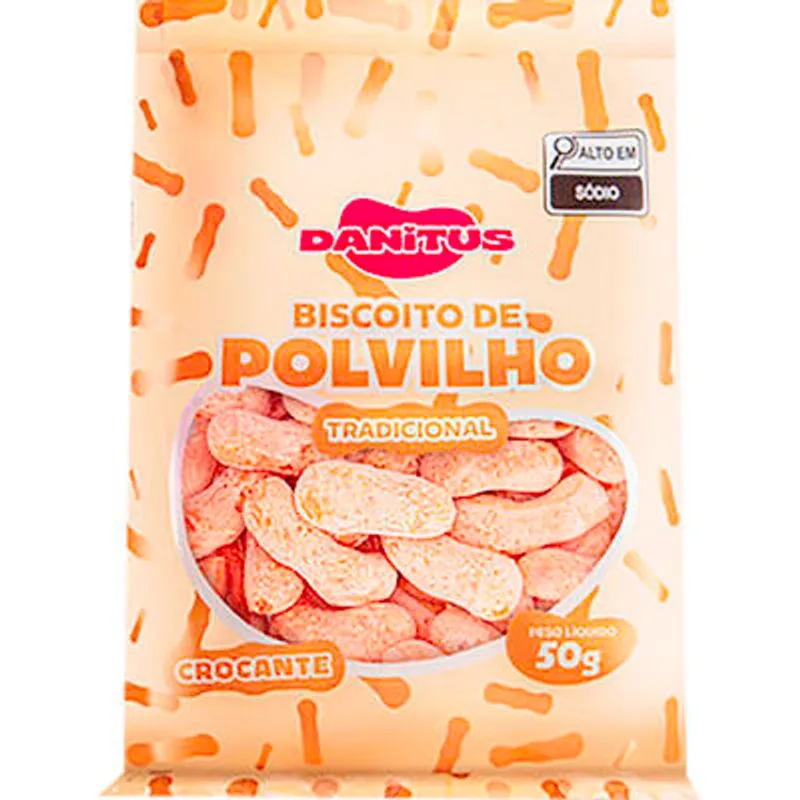 Biscoito de Polvilho Danitus Salgado 50g