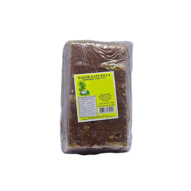 Rapadura Nadir Natureza Coco 350g