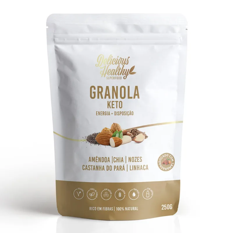 Granola Keto Delicious Healthy 250g