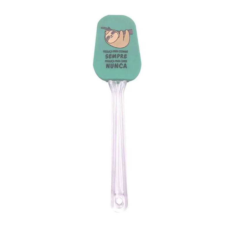 Espátula De Silicone Havan Casa 25Cm Verde - Preguiça
