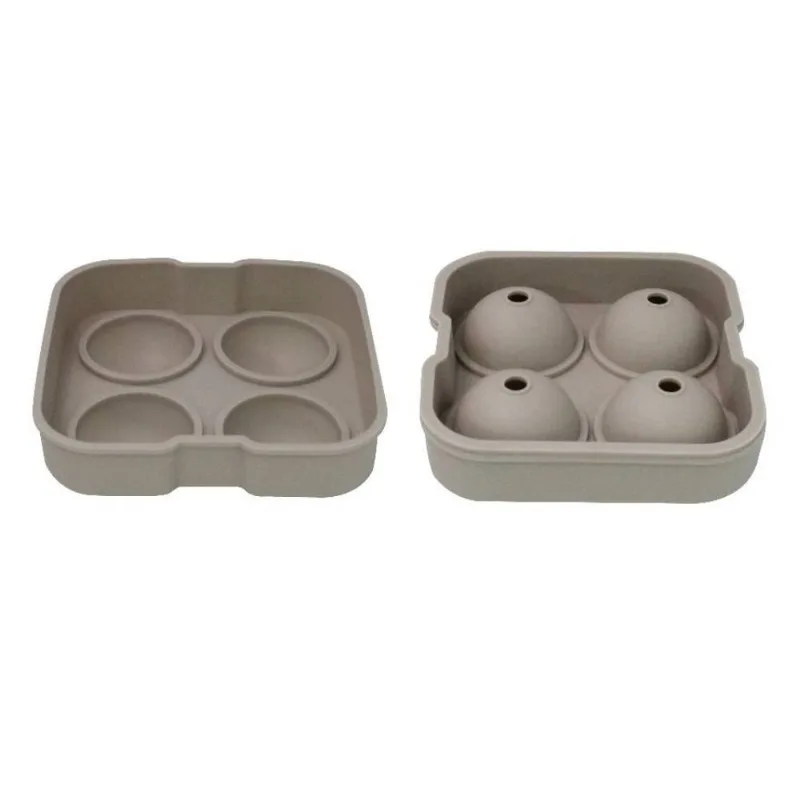 Forma De Gelo De Silicone Redonda Havan Casa - Cinza