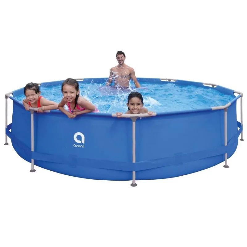 Piscina Estruturada Circular 6800 Litros Master Beach - ST70989