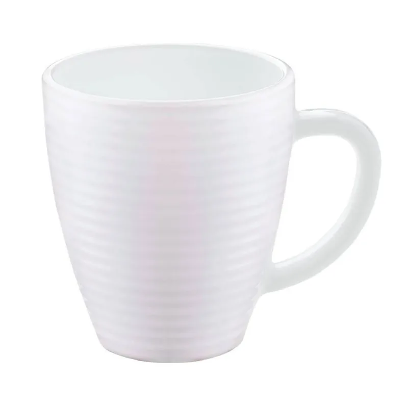 Caneca Opaline Milano Havan Casa 390Ml - Branco