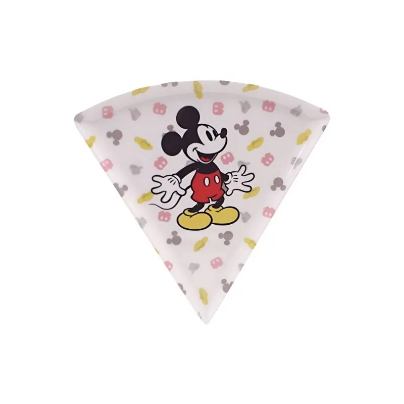 Prato Pizza Melamina Disney 22Cm - Mickey Icones