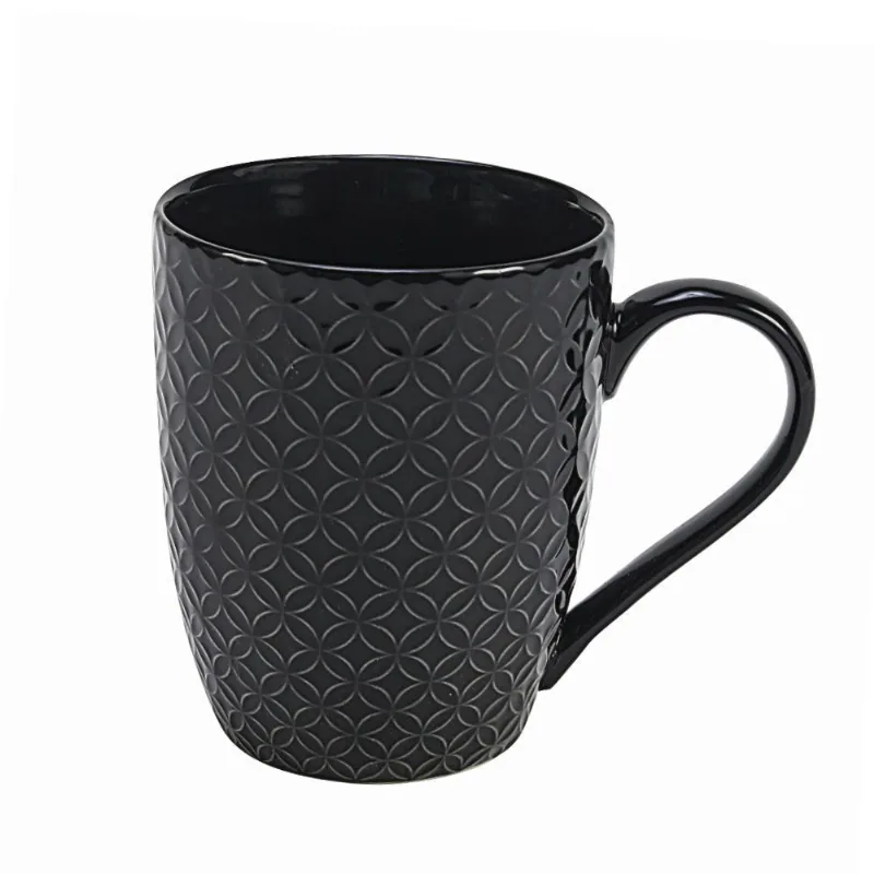Caneca Decorada Geométrica Preto Havan Casa - 350ml
