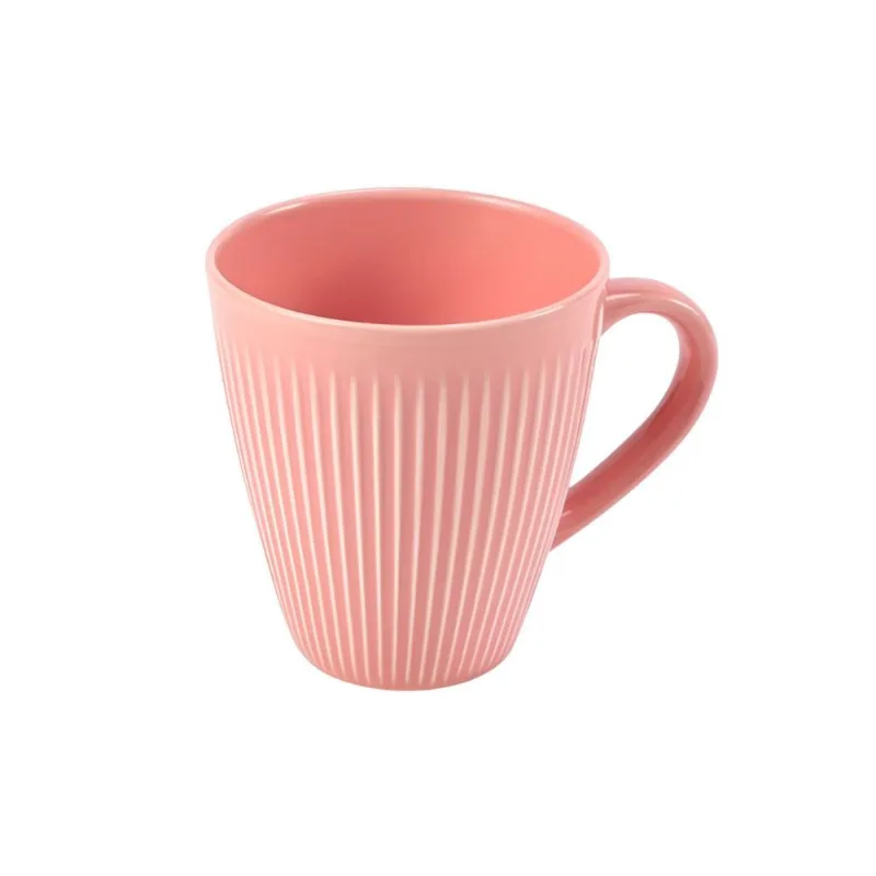 Caneca De Cerâmica Glamour Havan Casa 345Ml - Rosa