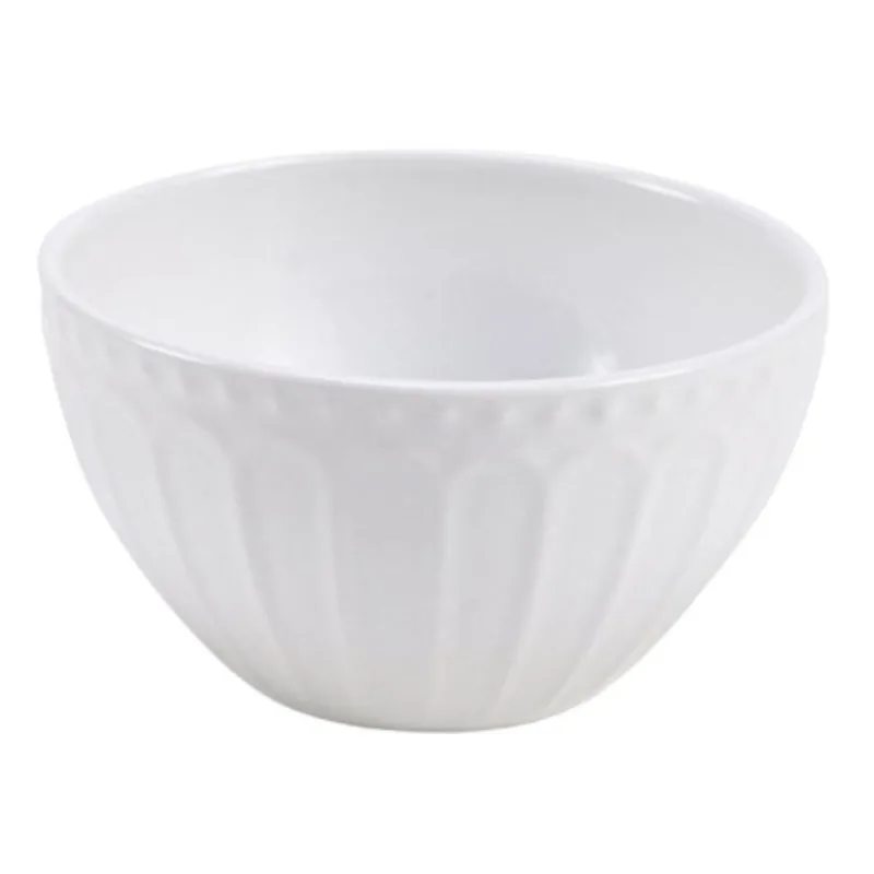 Bowl Cerâmica Vintage Havan Casa 550Ml - Branco