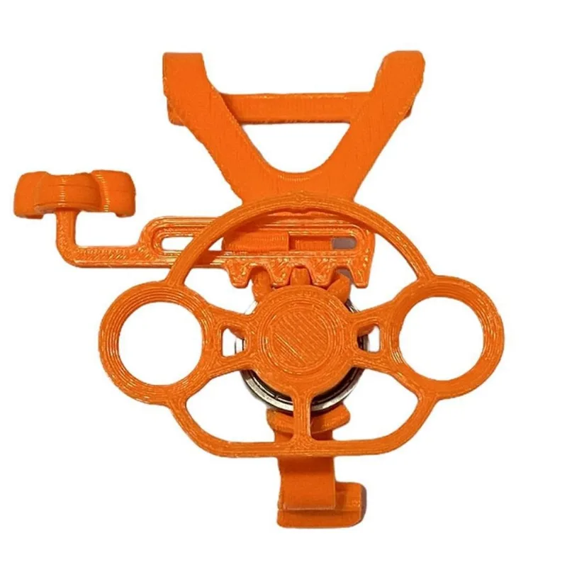 Mini Volante Controle Xbox One X S Jogos De Corrida Laranja