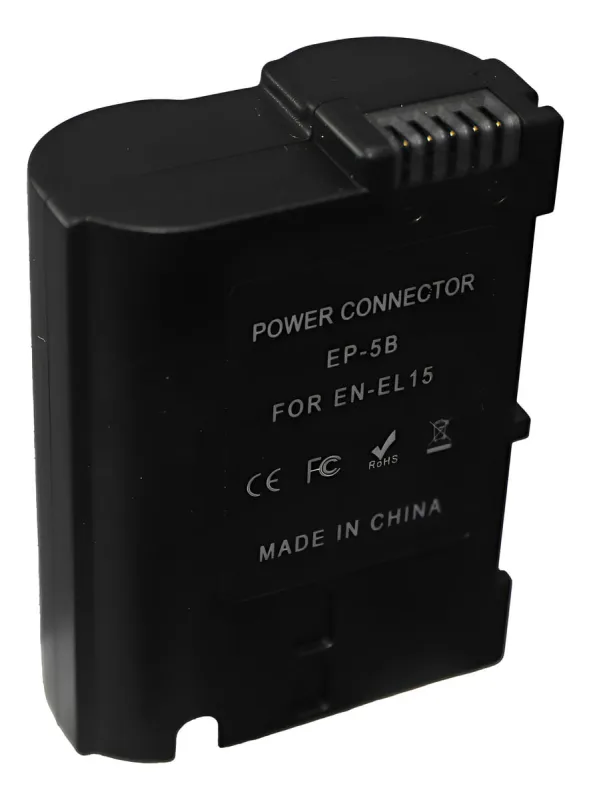 Adaptador Acoplador Para Câmera Compativel com Nikon En-el15 - Genérica