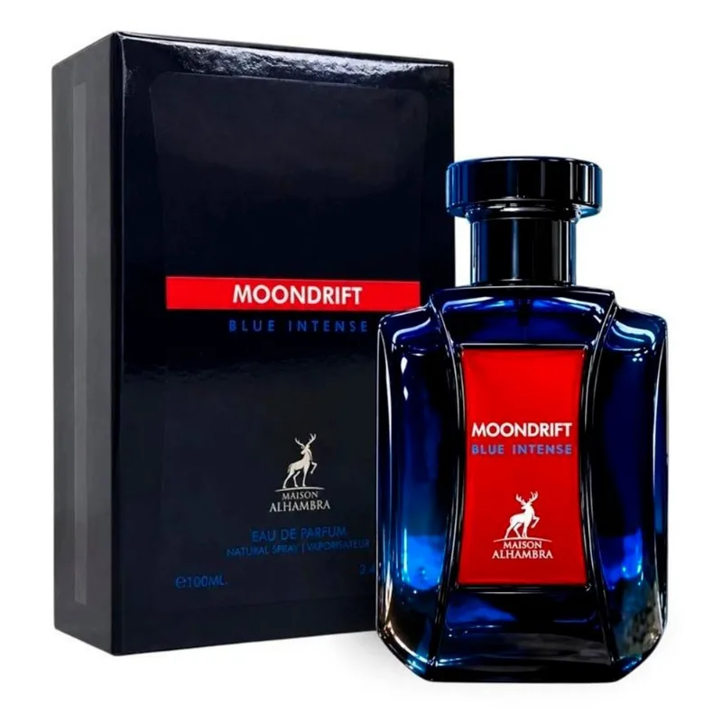 Perfume Árabe Masculino Maison Alhambra Moondrift Blue Intense 100ml (MP)