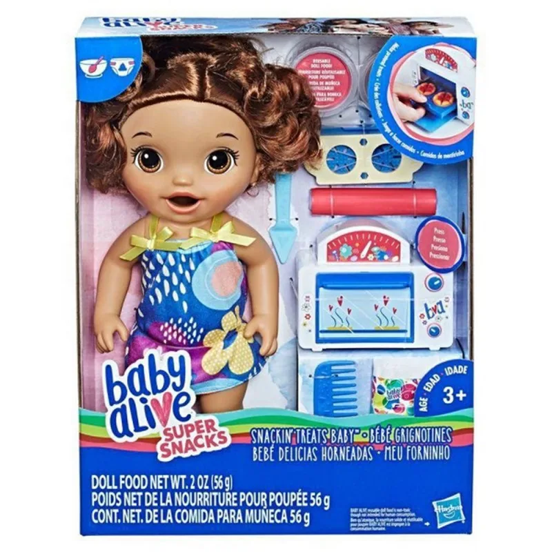 Boneca Baby Alive Meu Forninho Morena E2098 - Hasbro