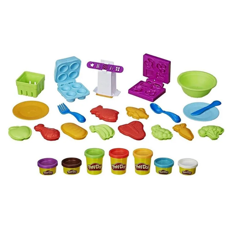 Diversão no Mercado Massinha Play-Doh - Hasbro