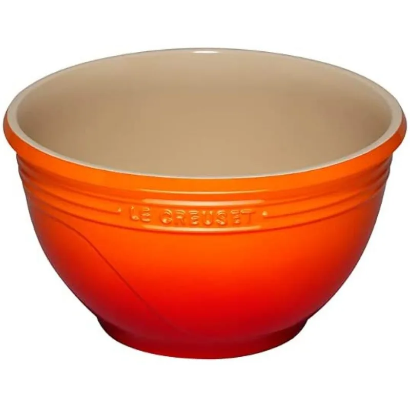 BOWL LE CREUSET CERÂMICA REDONDO 24CM LARANJA 80104440900007 - Le creuset