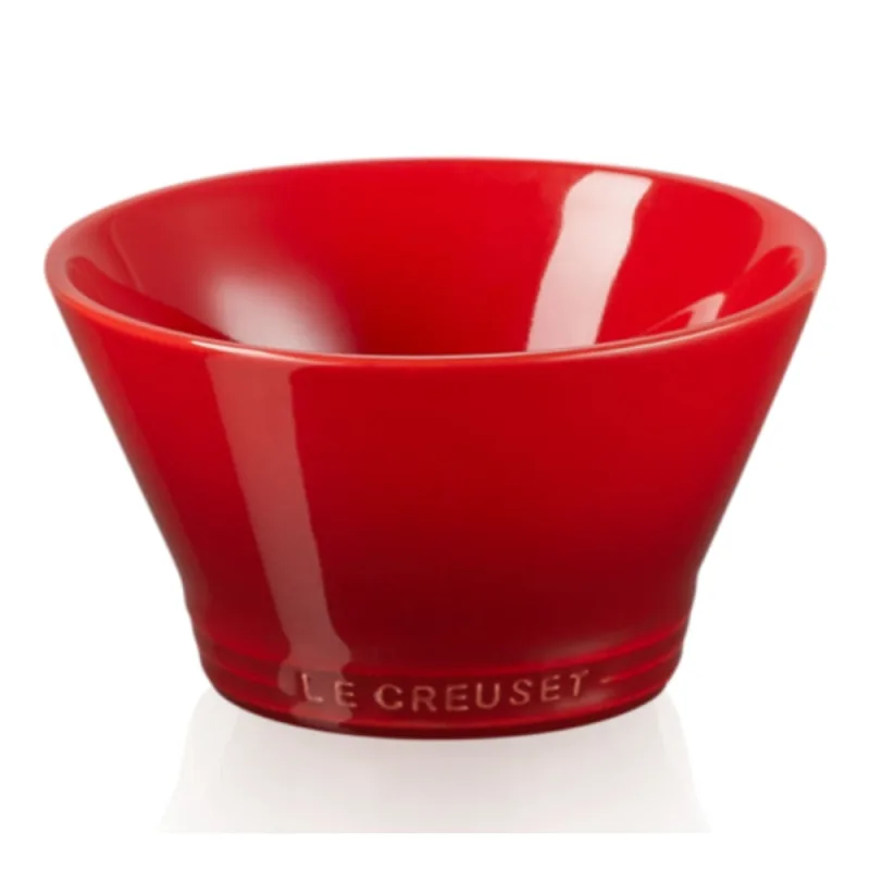BOWL LE CREUSET KOBE REDONDO EM CERÂMICA 600ML VERMELHO 60147600600099 - Le creuset