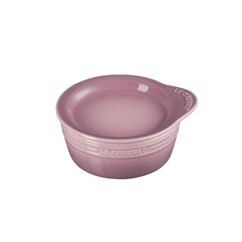 CONJUNTO LE CREUSET BOWL 400ML COM PRATO 14CM MAUVE PINK 69160004910013 - Le creuset