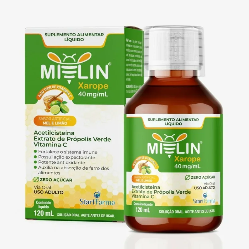 Mielin 40mg/ml Start Farma Xarope 120ml
