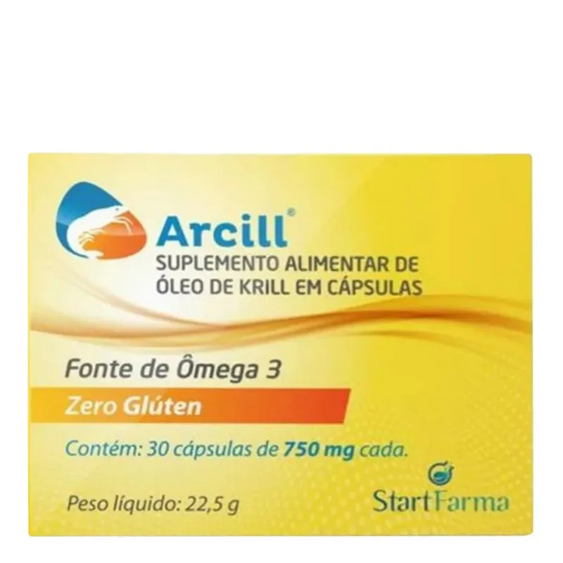 Suplemento Alimentar Arcill 30 Cápsulas