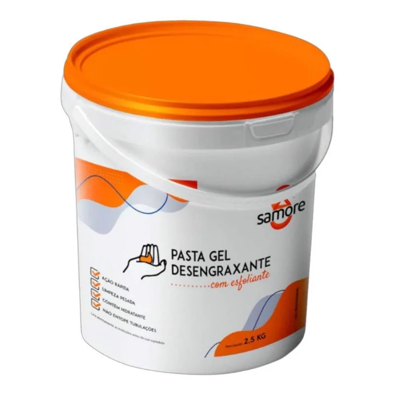 Pasta Gel Desengraxante Com Esfoliante 2,5kg 0012500 Samore