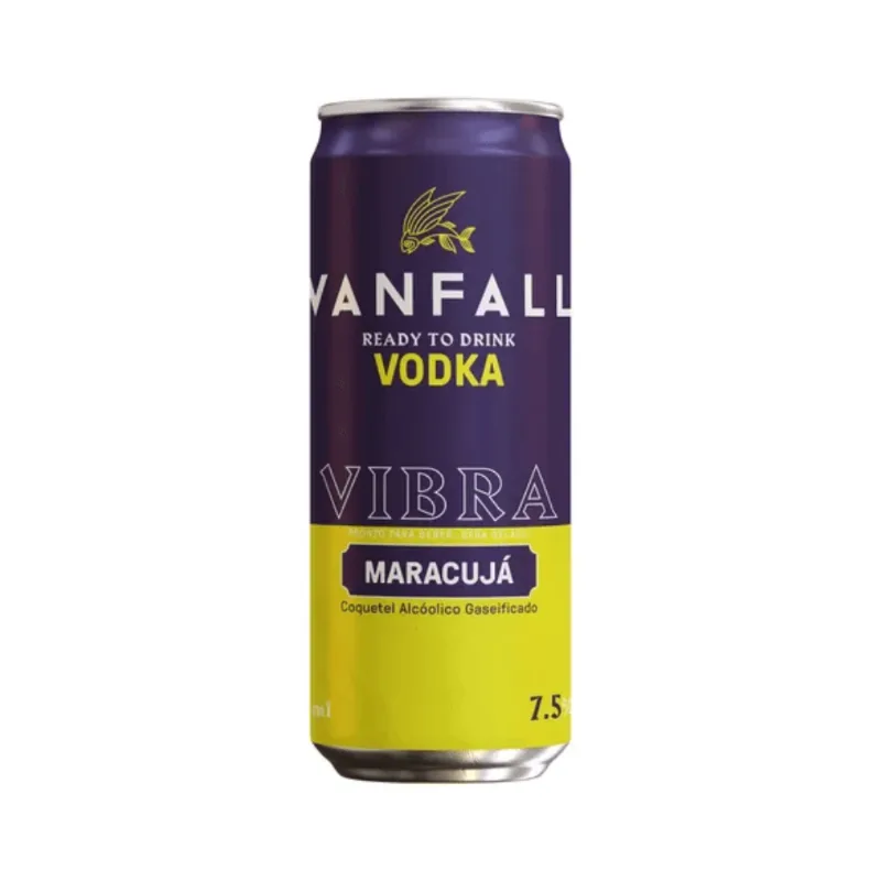 Bebida Mista Drink Vanfall Vibra Maracujá 355ml