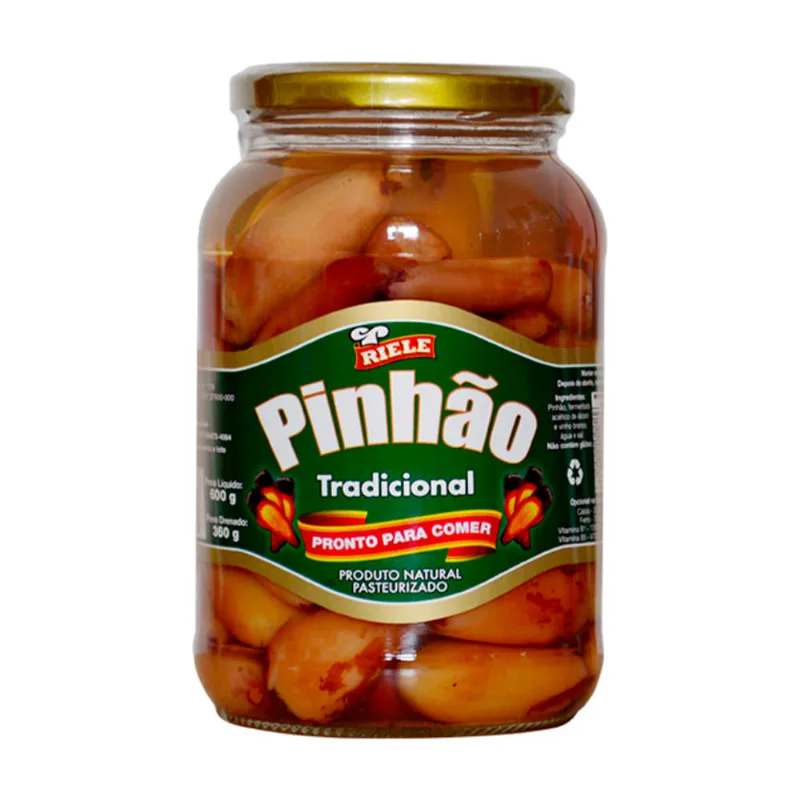 Pinhão Tradicional em Conserva Riele 600g