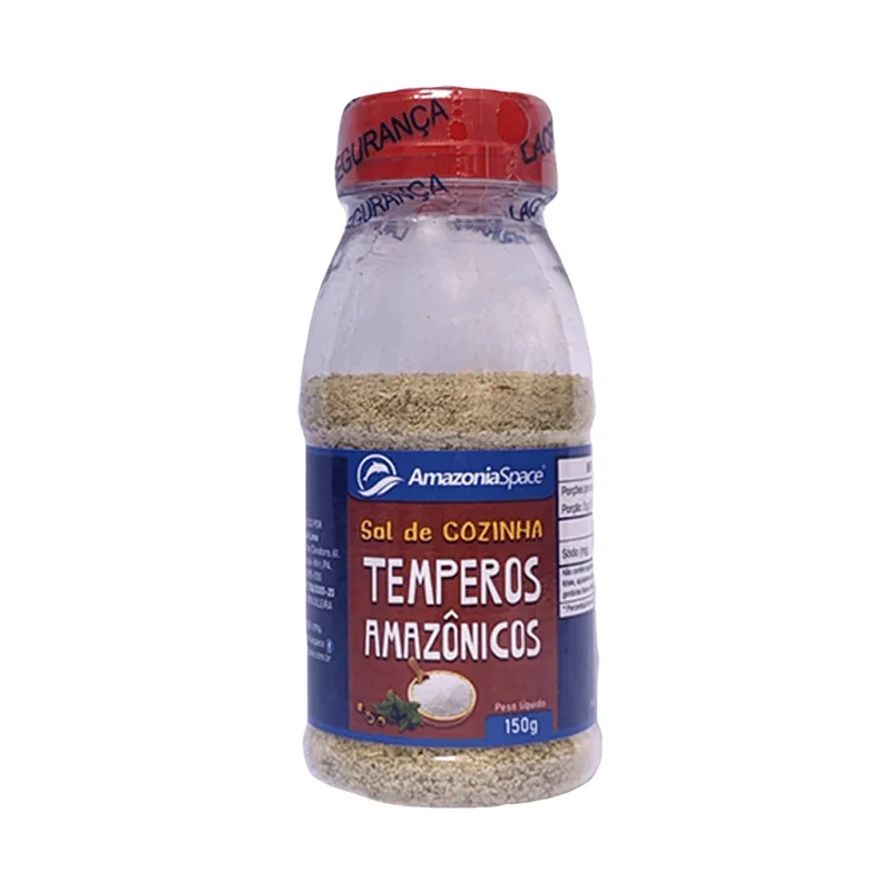 Sal De Cozinha Temperos Amazônicos 150g - Não Informado